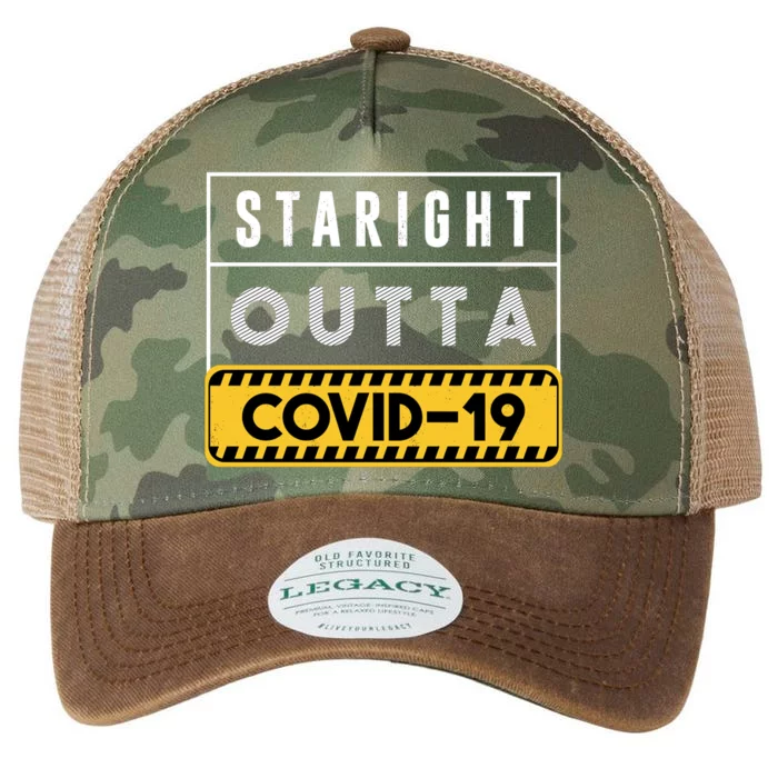 Straight Outta Covid 19 Legacy Tie Dye Trucker Hat