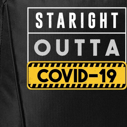 Straight Outta Covid 19 City Backpack