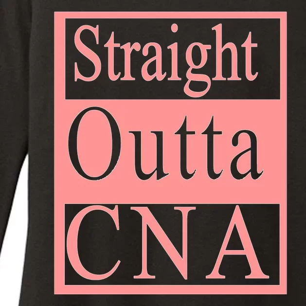 Straight Outta CNA Womens CVC Long Sleeve Shirt