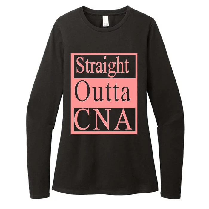 Straight Outta CNA Womens CVC Long Sleeve Shirt