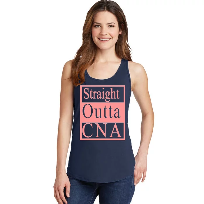 Straight Outta CNA Ladies Essential Tank