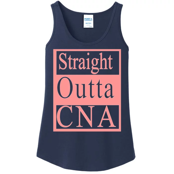 Straight Outta CNA Ladies Essential Tank