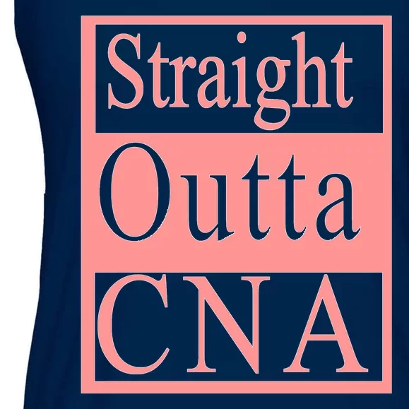 Straight Outta CNA Ladies Essential Flowy Tank