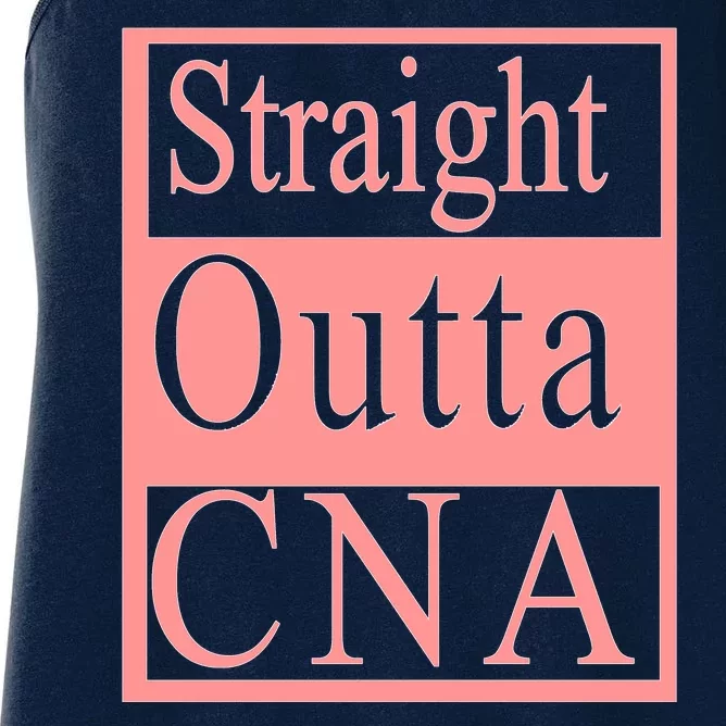 Straight Outta CNA Women's Racerback Tank