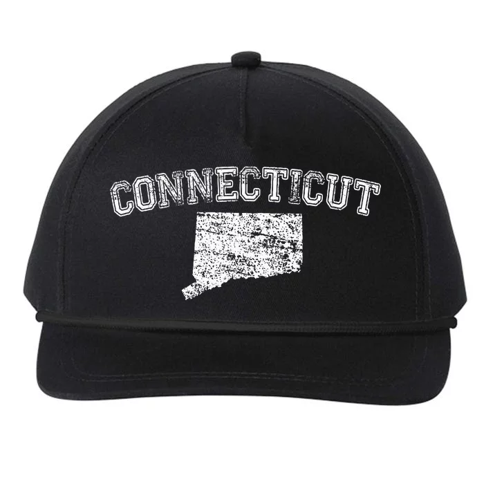 State Of Connecticut Home Pride Love Snapback Five-Panel Rope Hat