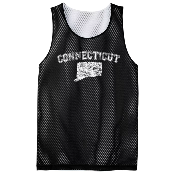 State Of Connecticut Home Pride Love Mesh Reversible Basketball Jersey Tank