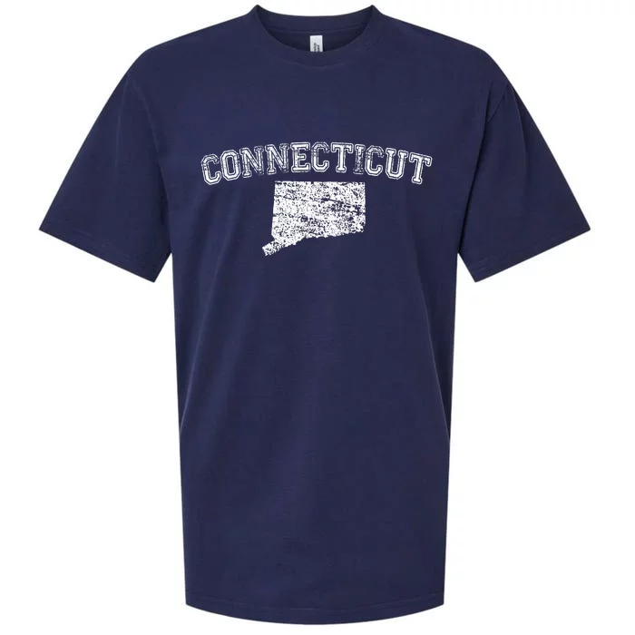 State Of Connecticut Home Pride Love Sueded Cloud Jersey T-Shirt