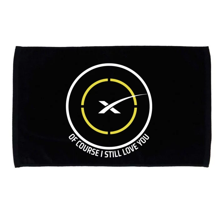 Spacex Of Course I Still Love You Drone Ship Microfiber Hand Towel