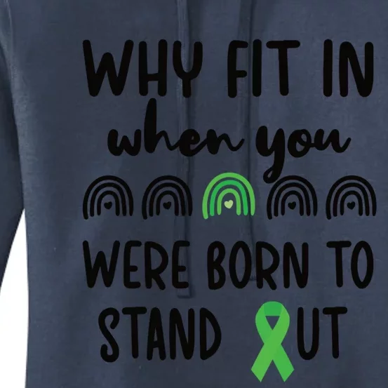 Stand Out Cerebral Palsy Warrior Cerebral Palsy Fighter Gift Women's Pullover Hoodie