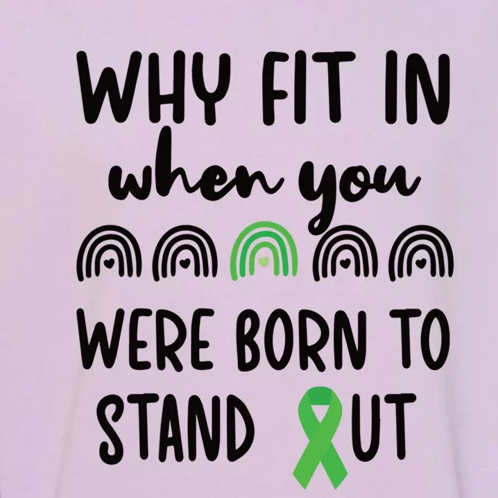 Stand Out Cerebral Palsy Warrior Cerebral Palsy Fighter Gift Garment-Dyed Sweatshirt