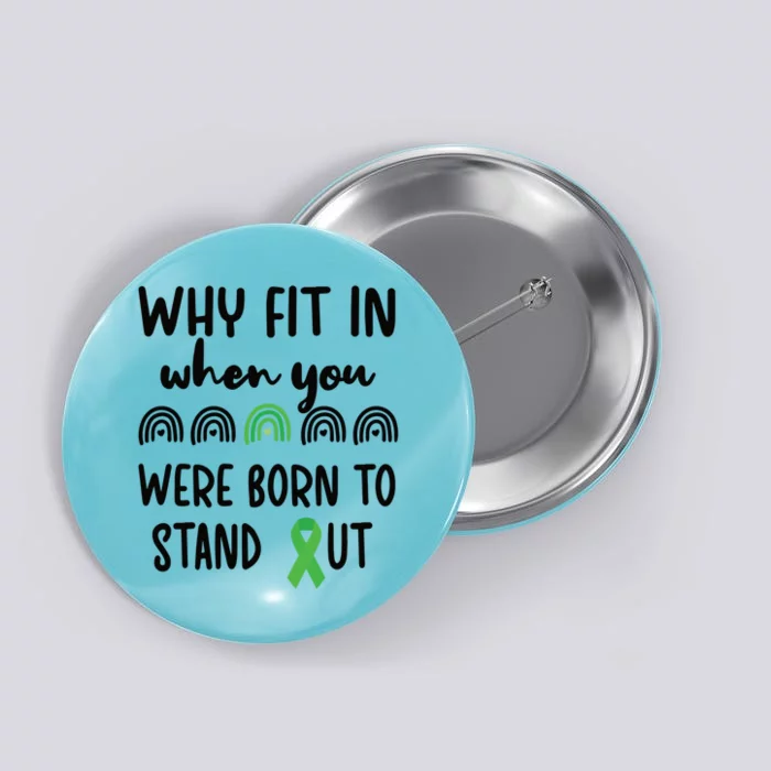 Stand Out Cerebral Palsy Warrior Cerebral Palsy Fighter Gift Button