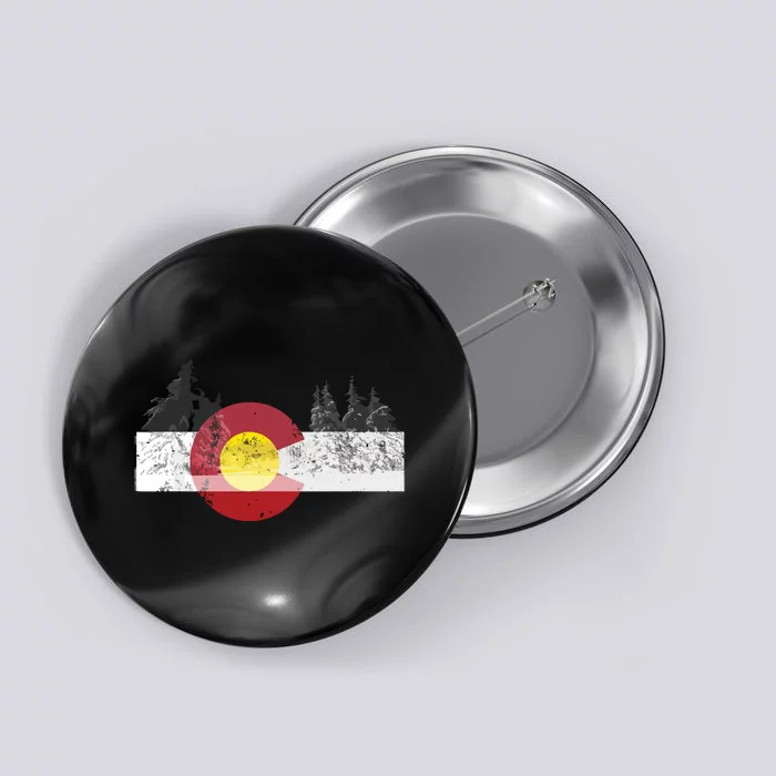 State Of Colorado Flag Button