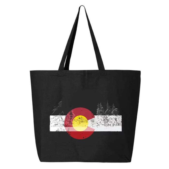 State Of Colorado Flag 25L Jumbo Tote