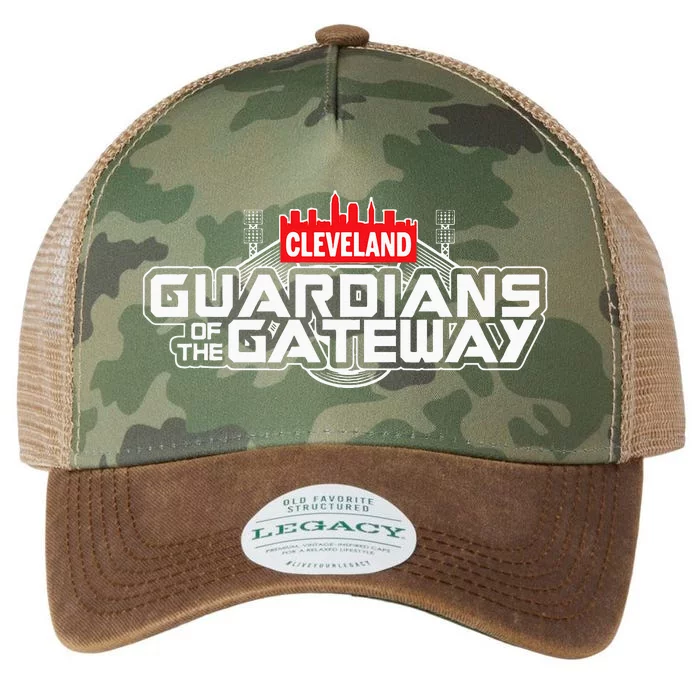 Skyline Of Cleveland Legacy Tie Dye Trucker Hat