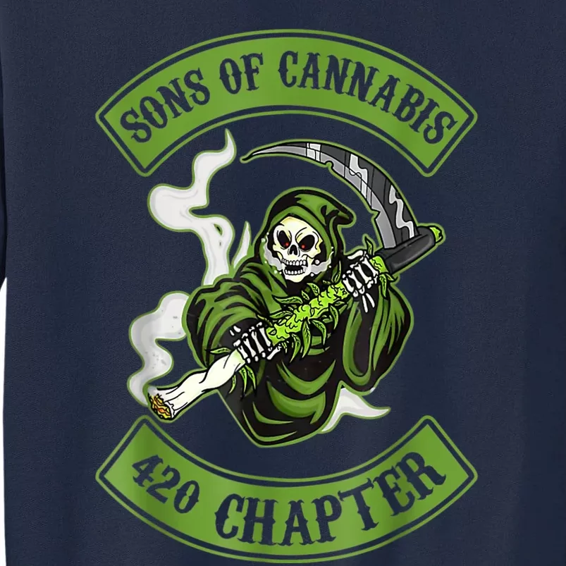 Sons Of Cannabis 420 Chapter Tall Sweatshirt