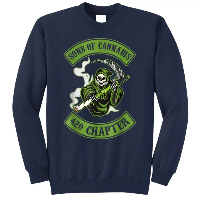 Sons Of Cannabis 420 Chapter Tall Sweatshirt