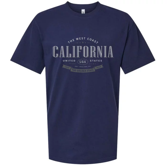 State Of California Sueded Cloud Jersey T-Shirt