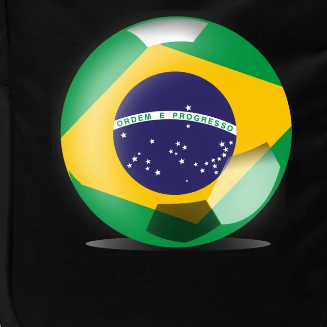 Soccer Ball Country Flag Brazil Impact Tech Backpack