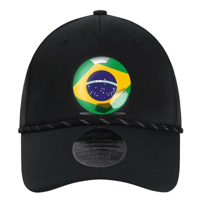 Soccer Ball Country Flag Brazil Performance The Dyno Cap