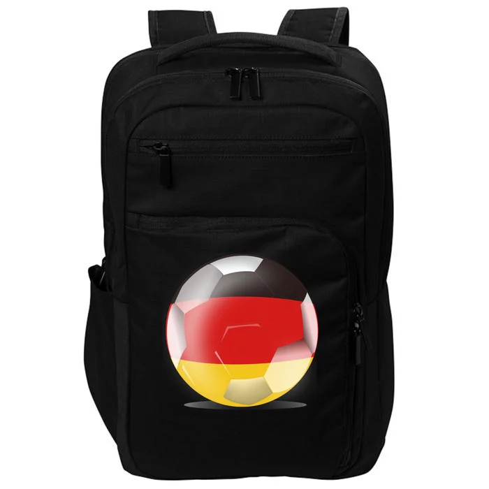 Soccer Ball Country Flag Germany Impact Tech Backpack