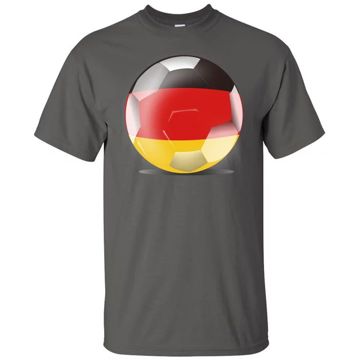 Soccer Ball Country Flag Germany Tall T-Shirt