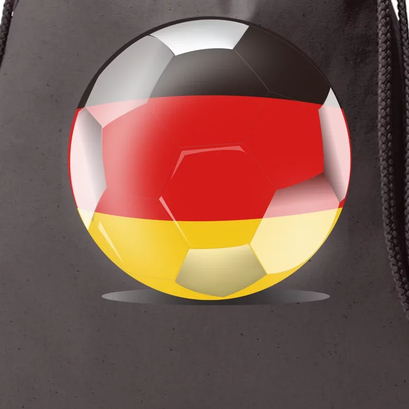 Soccer Ball Country Flag Germany Drawstring Bag