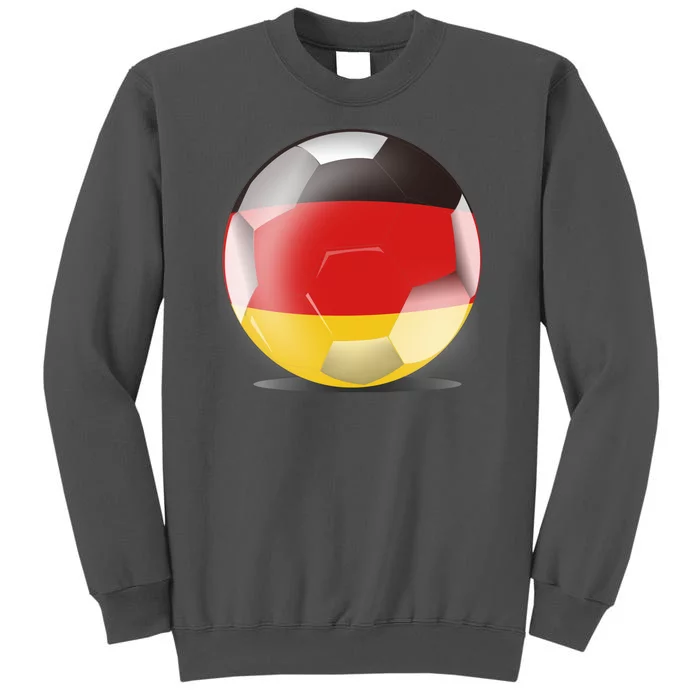 Soccer Ball Country Flag Germany Tall Sweatshirt