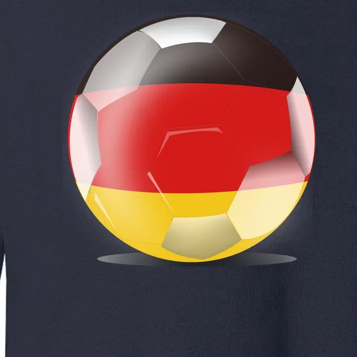 Soccer Ball Country Flag Germany Toddler Sweatshirt