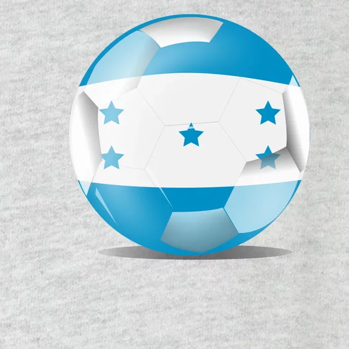 Soccer Ball Country Flag Honduras Toddler Long Sleeve Shirt