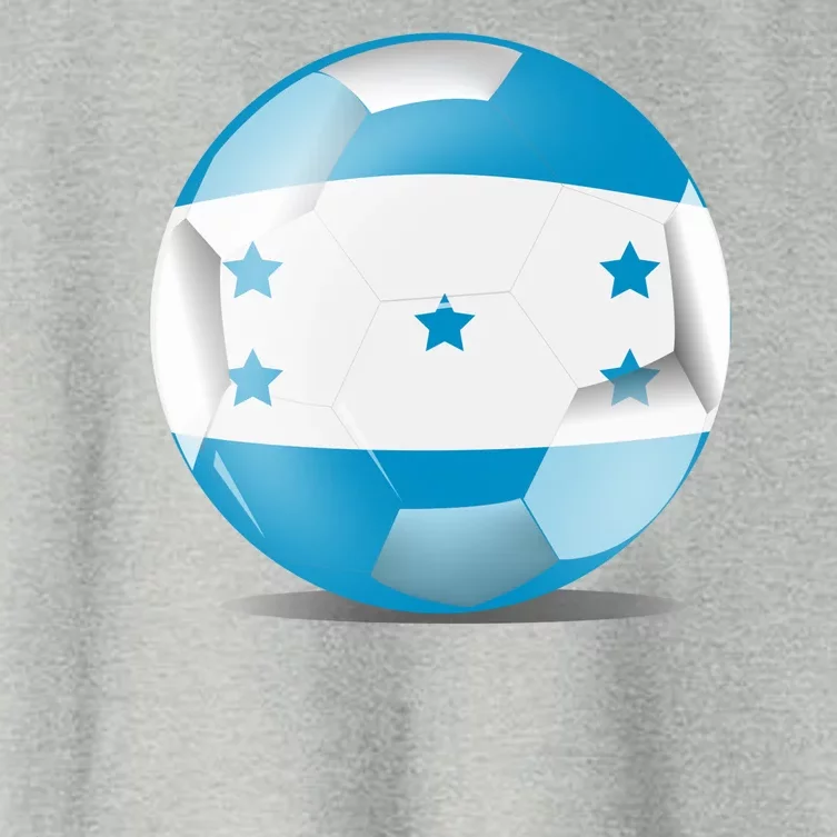 Soccer Ball Country Flag Honduras Women's Crop Top Tee