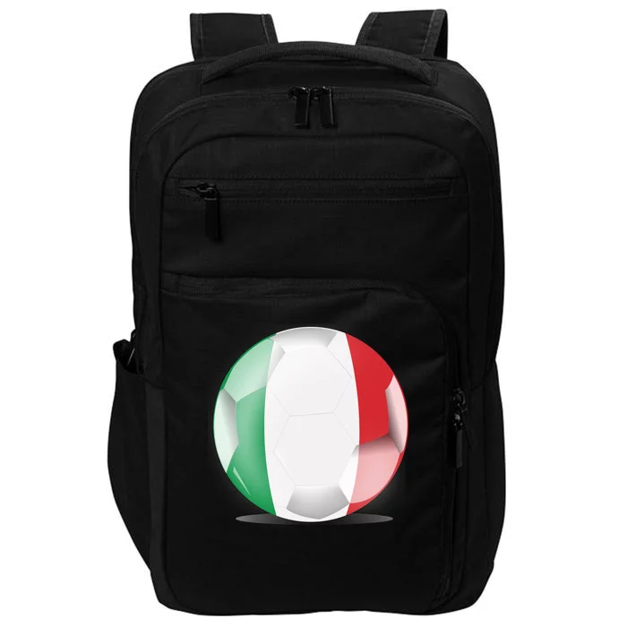 Soccer Ball Country Flag Italy Impact Tech Backpack