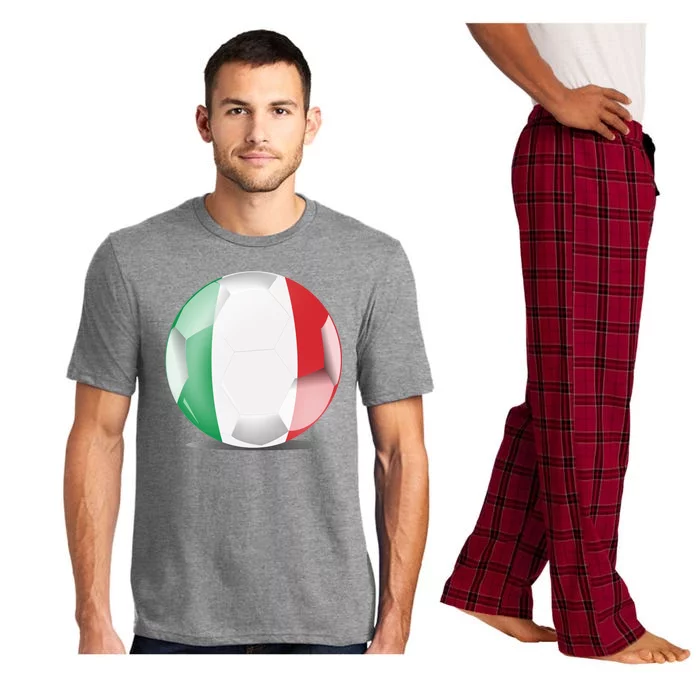 Soccer Ball Country Flag Italy Pajama Set