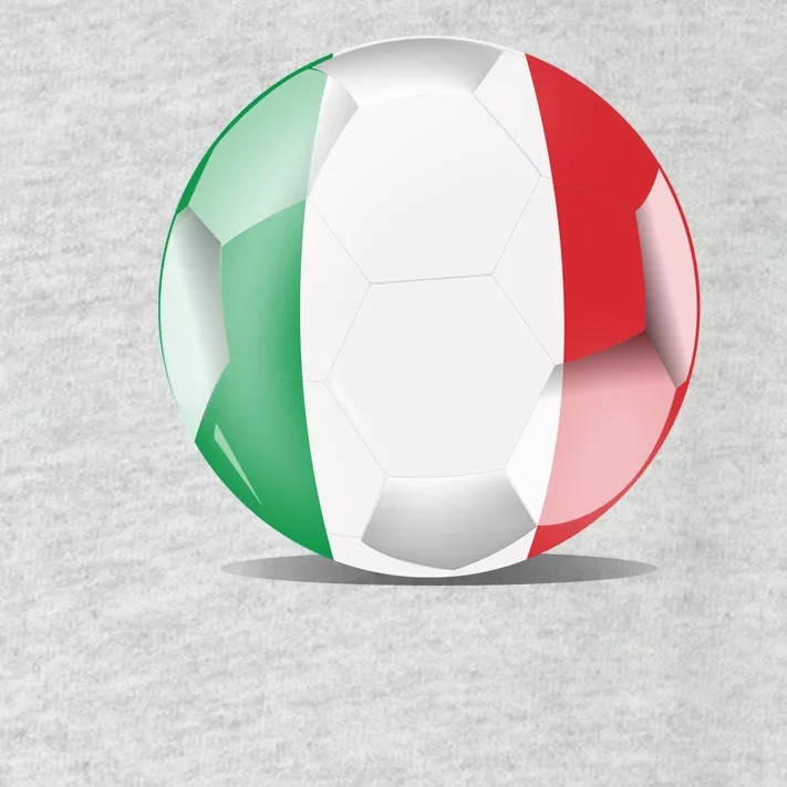 Soccer Ball Country Flag Italy Toddler Long Sleeve Shirt