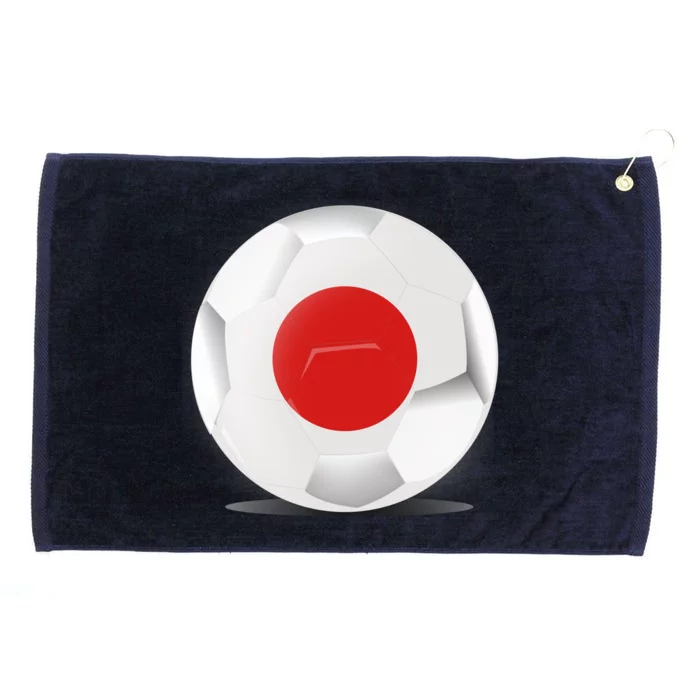 Soccer Ball Country Flag Japan Grommeted Golf Towel