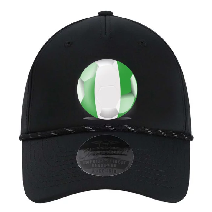 Soccer Ball Country Flag Nigeria Performance The Dyno Cap