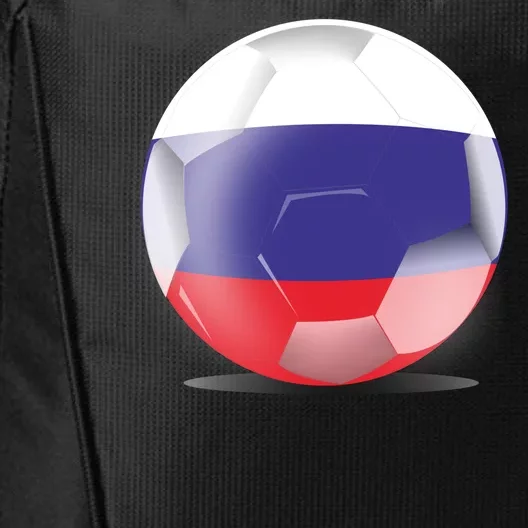 Soccer Ball Country Flag Russia City Backpack