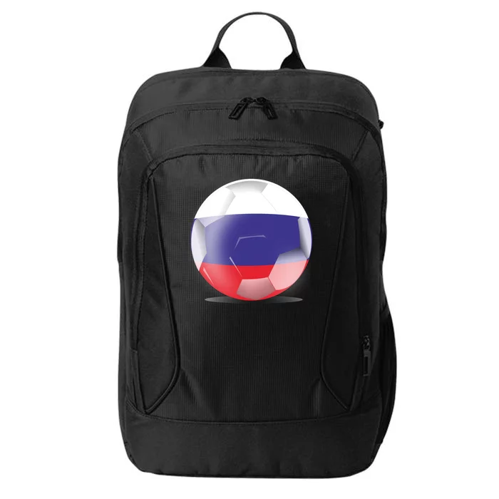 Soccer Ball Country Flag Russia City Backpack