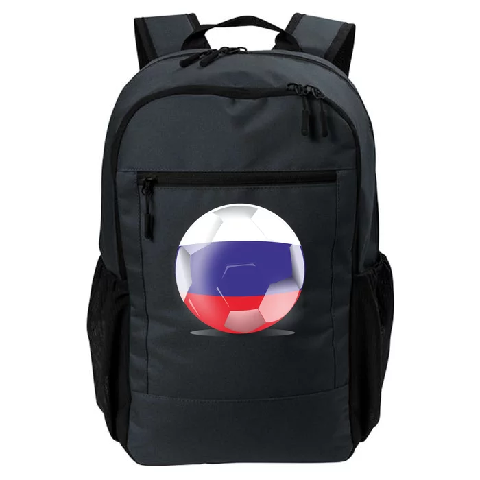 Soccer Ball Country Flag Russia Daily Commute Backpack