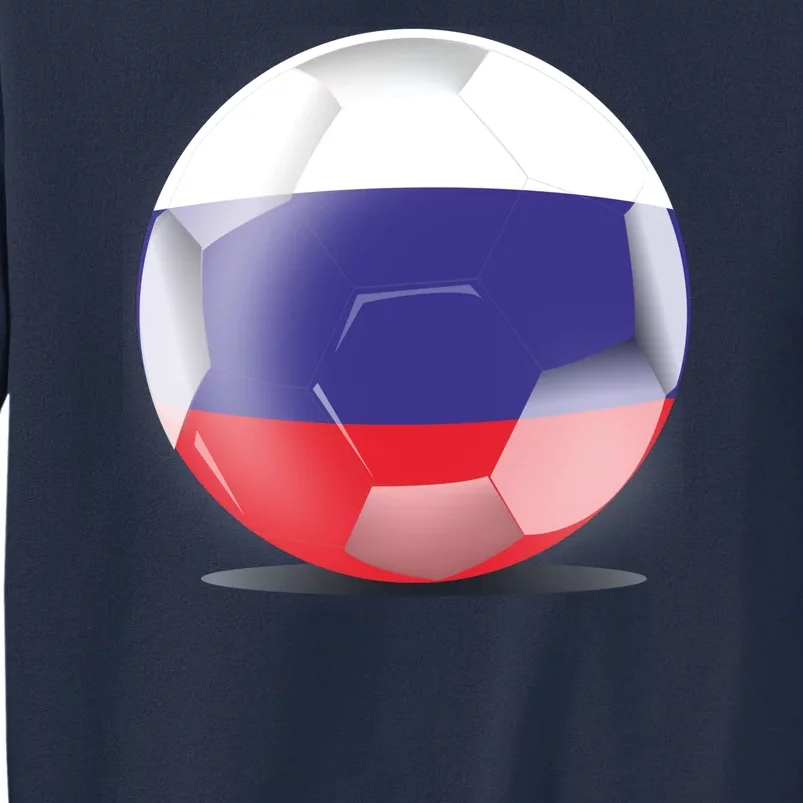 Soccer Ball Country Flag Russia Sweatshirt