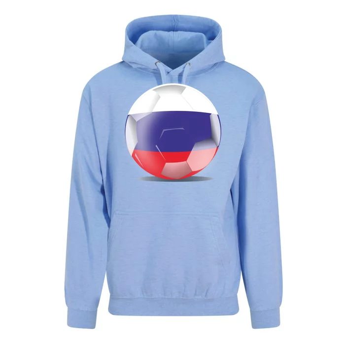 Soccer Ball Country Flag Russia Unisex Surf Hoodie