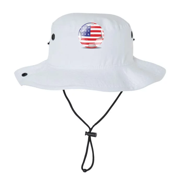 Soccer Ball Country Flag USA Legacy Cool Fit Booney Bucket Hat