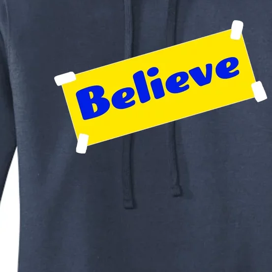 Soccer Believe Faith Coach Richmond Lasso Women's Pullover Hoodie