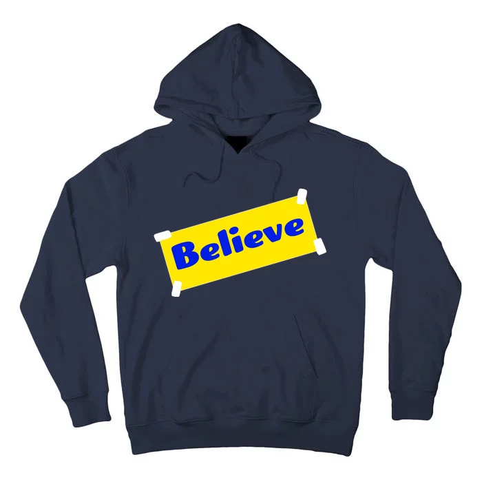 Soccer Believe Faith Coach Richmond Lasso Tall Hoodie