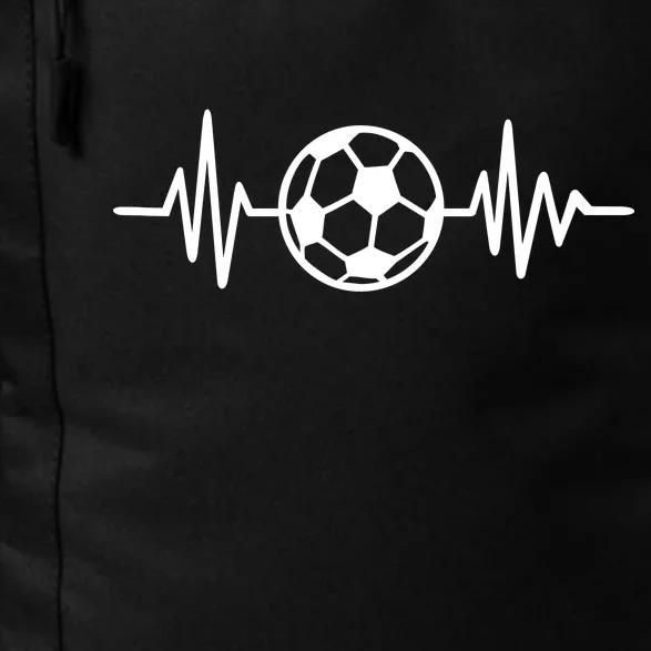 Soccer Futbol Heartbeat Pulse Daily Commute Backpack