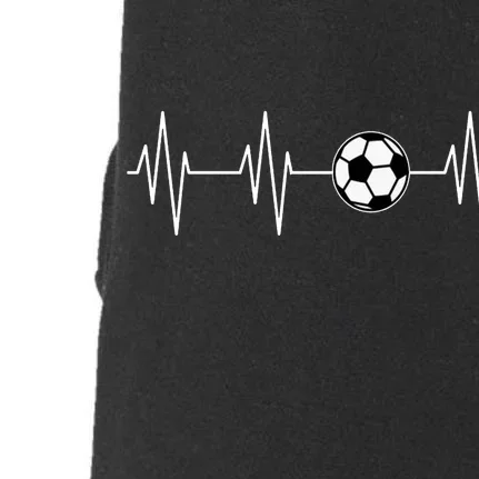 Soccer Heart Beat Doggie 3-End Fleece Hoodie