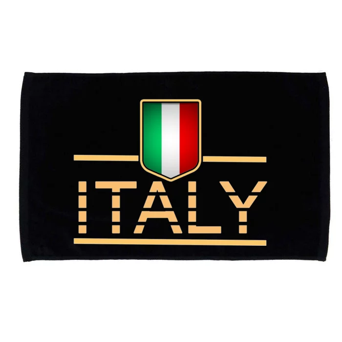 Soccer Italian Flag Italy Fan Logo Microfiber Hand Towel