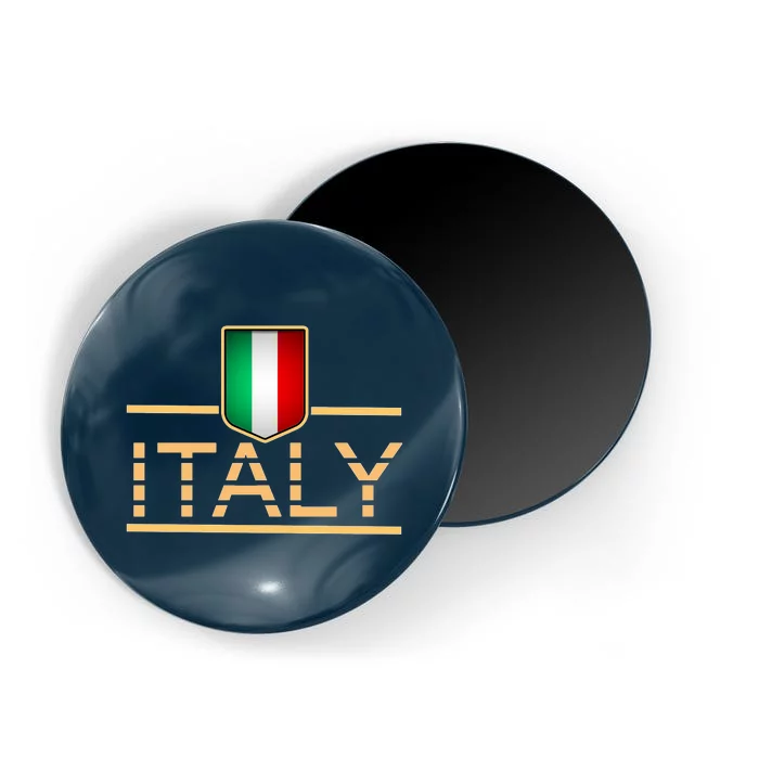 Soccer Italian Flag Italy Fan Logo Magnet