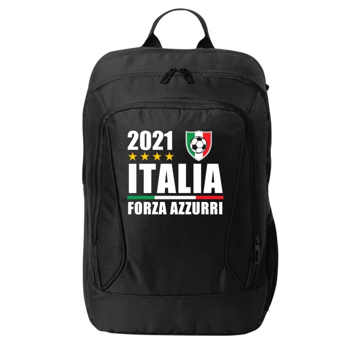 Soccer Italian Forza Azzurri Italian Pride City Backpack