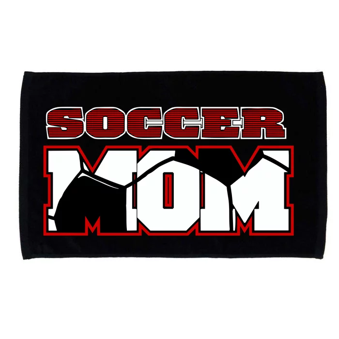 Soccer Mom Logo Microfiber Hand Towel