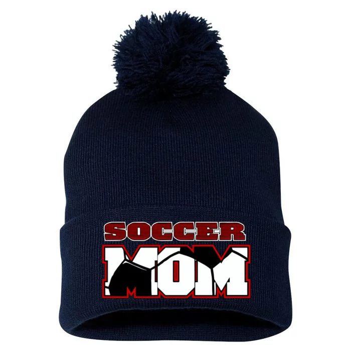 Soccer Mom Logo Pom Pom 12in Knit Beanie